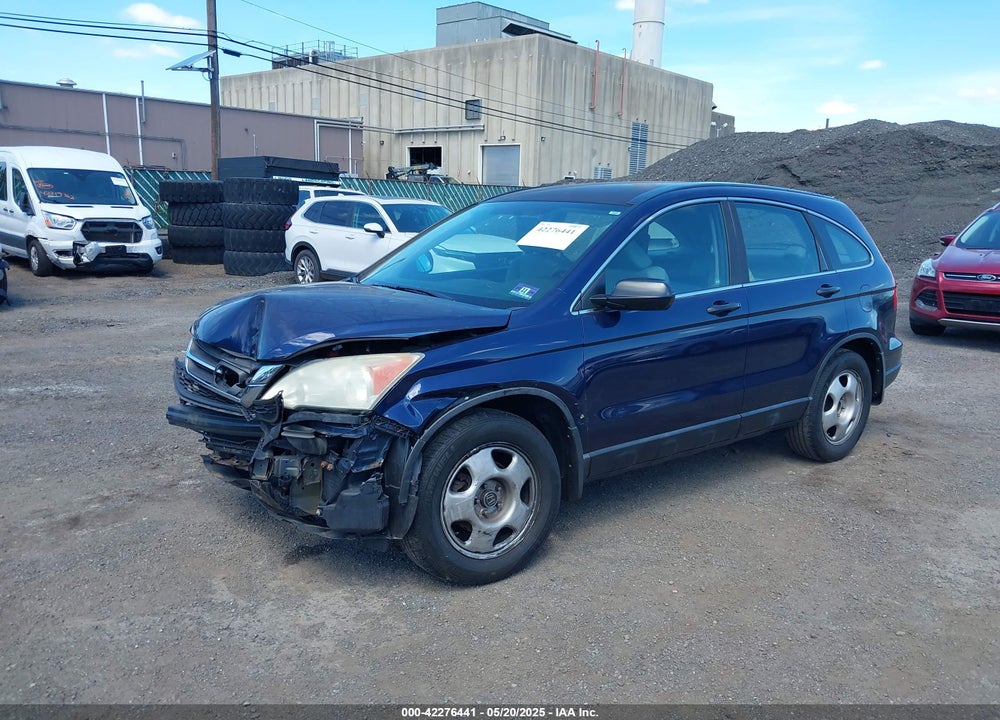 2010 HONDA CR-V LX VIN: 5J6RE4H33AL097039