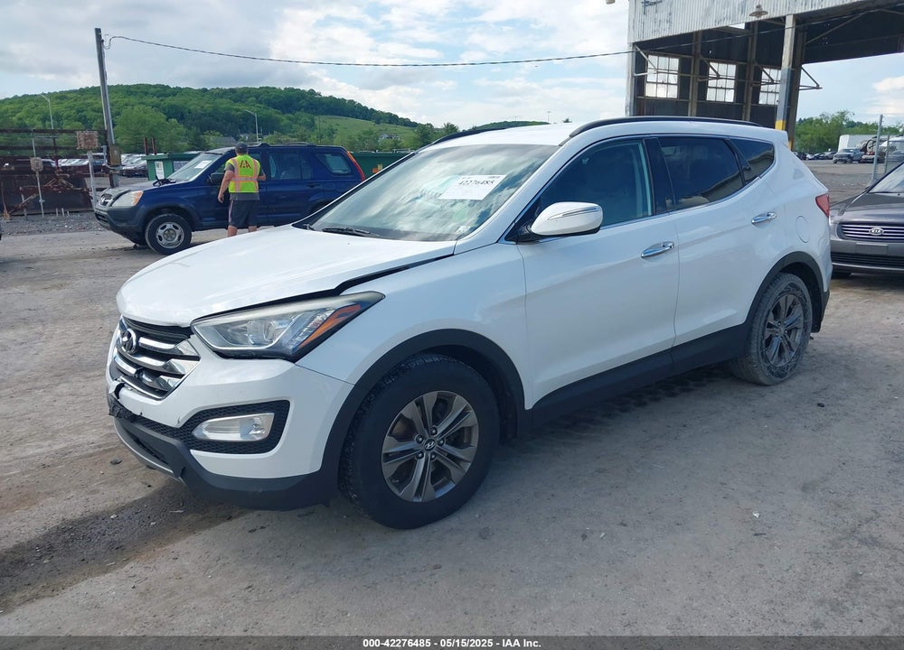 2013 HYUNDAI SANTA FE VIN: 5XYZUDLB0DG026212