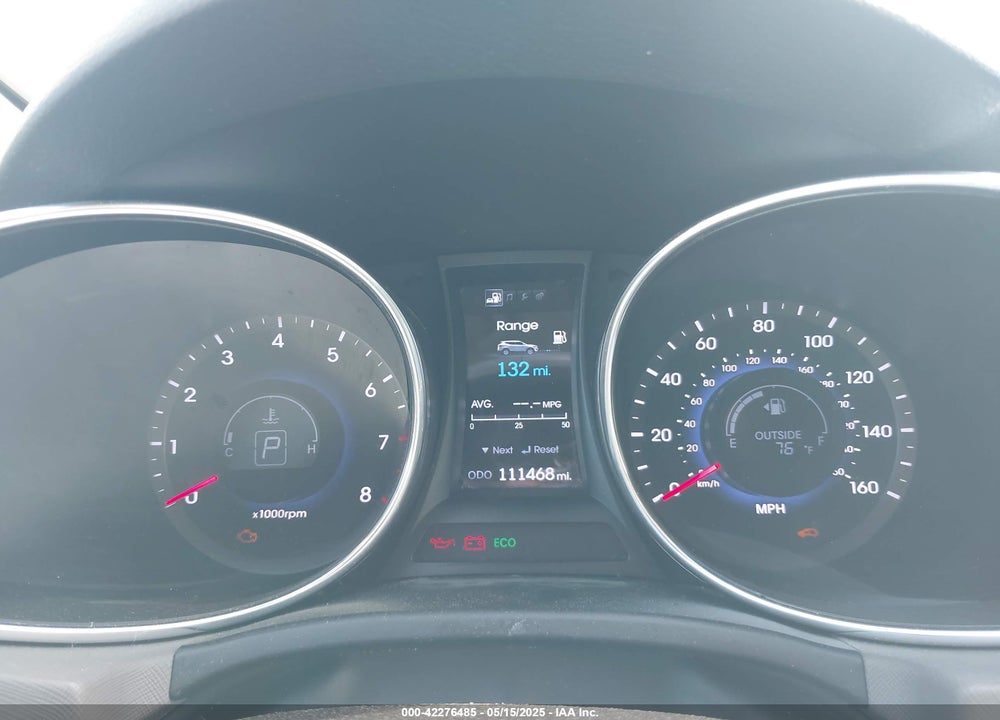 2013 HYUNDAI SANTA FE VIN: 5XYZUDLB0DG026212