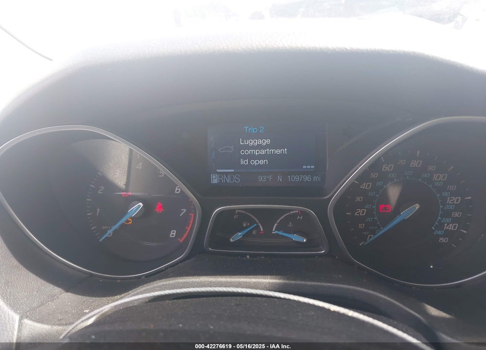 2012 FORD FOCUS VIN: 1FAHP3M21CL270519