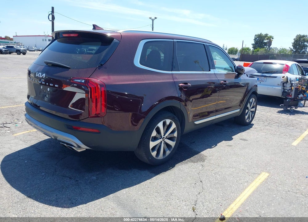 2022 KIA TELLURIDE EX VIN: 5XYP34HC9NG265433