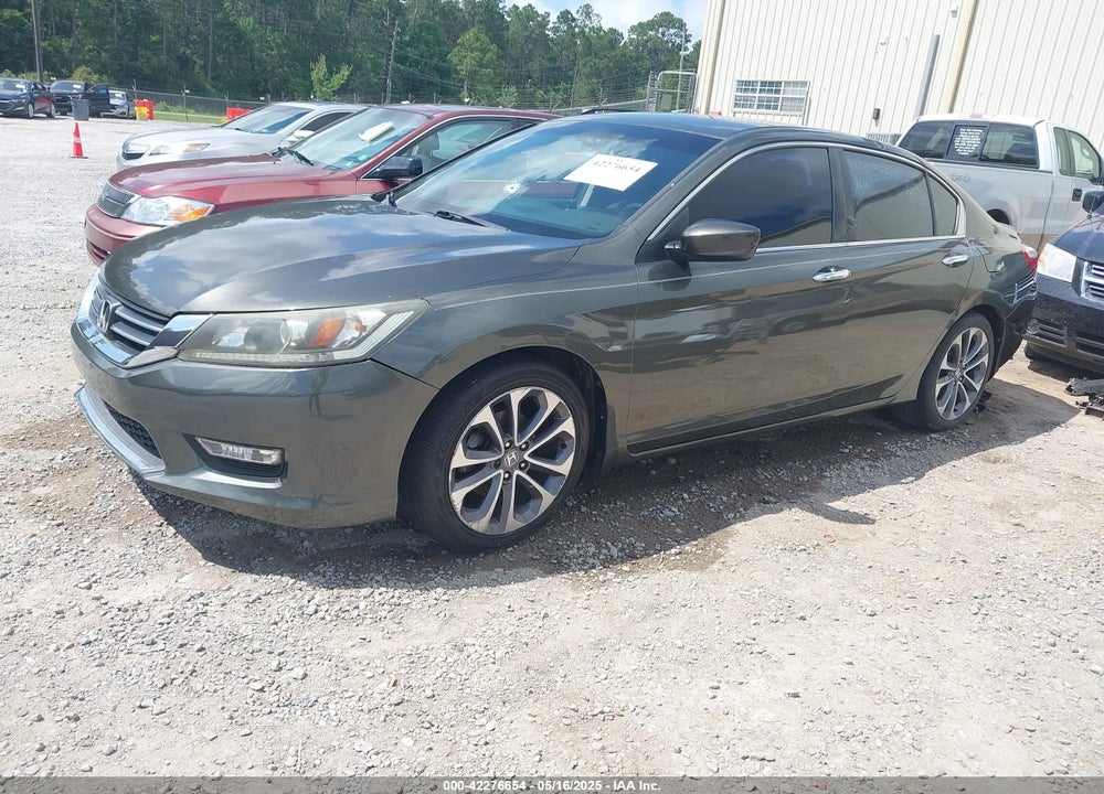 2013 HONDA ACCORD VIN: 1HGCR2F55DA133596