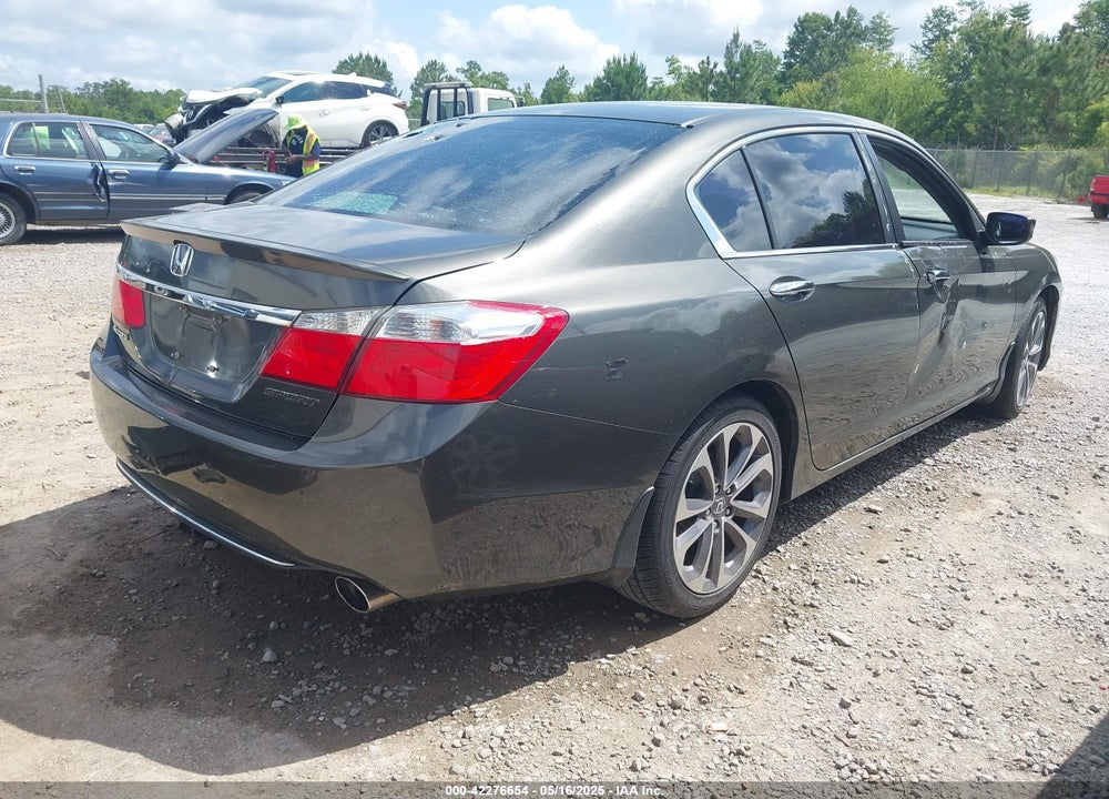 2013 HONDA ACCORD VIN: 1HGCR2F55DA133596