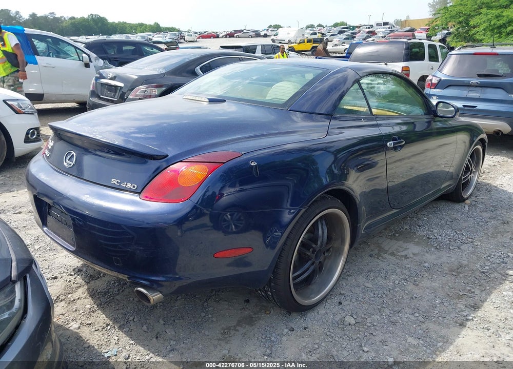 2004 LEXUS SC 430 VIN: JTHFN48Y840057144