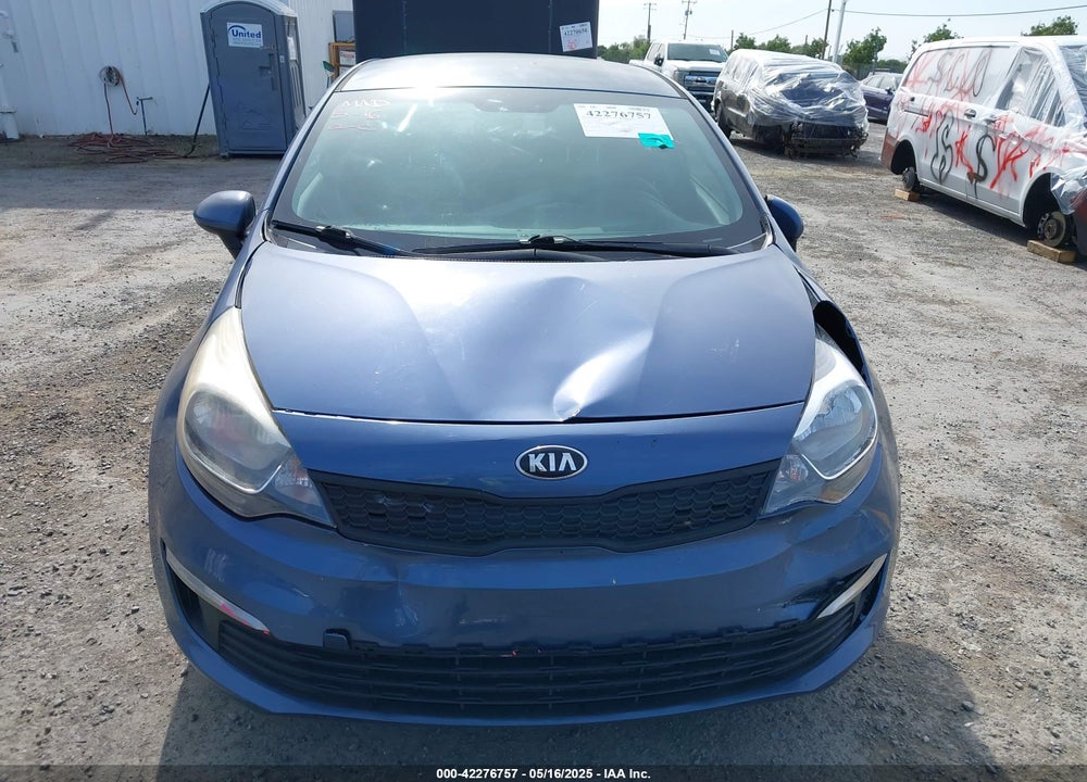 2016 KIA RIO LX VIN: KNADM4A35G6544598