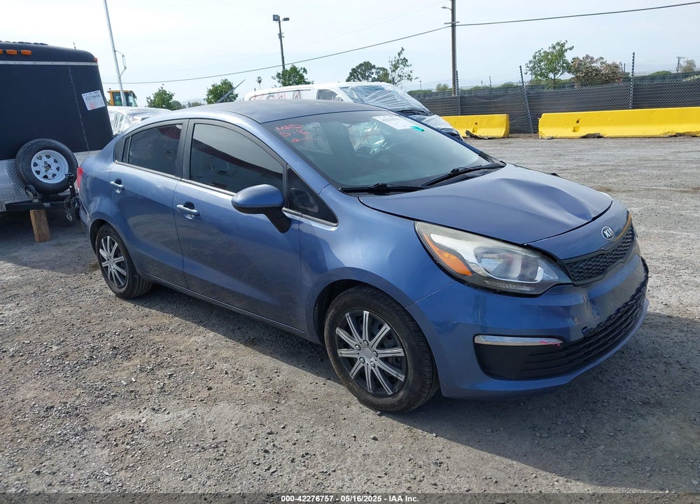 2016 KIA RIO LX VIN: KNADM4A35G6544598