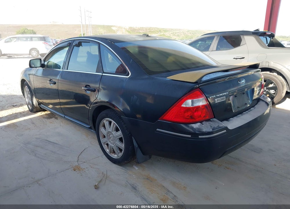 2007 FORD FIVE HUNDRED SEL VIN: 1FAHP24137G126681