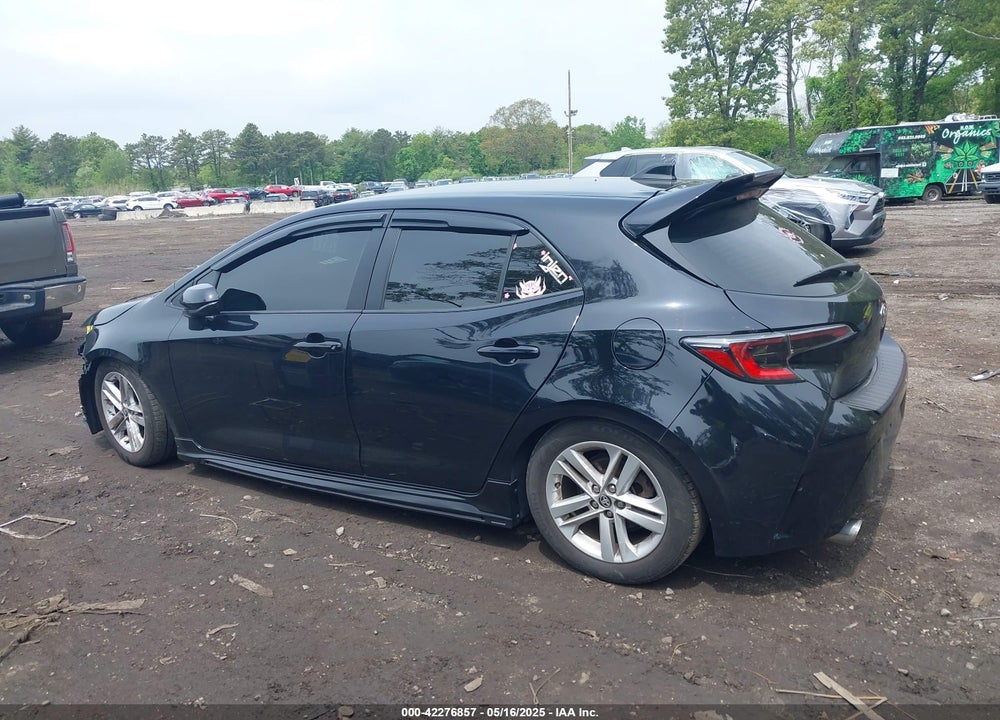2019 TOYOTA COROLLA SE VIN: JTNK4RBE5K3053574