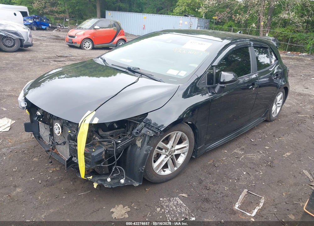 2019 TOYOTA COROLLA SE VIN: JTNK4RBE5K3053574