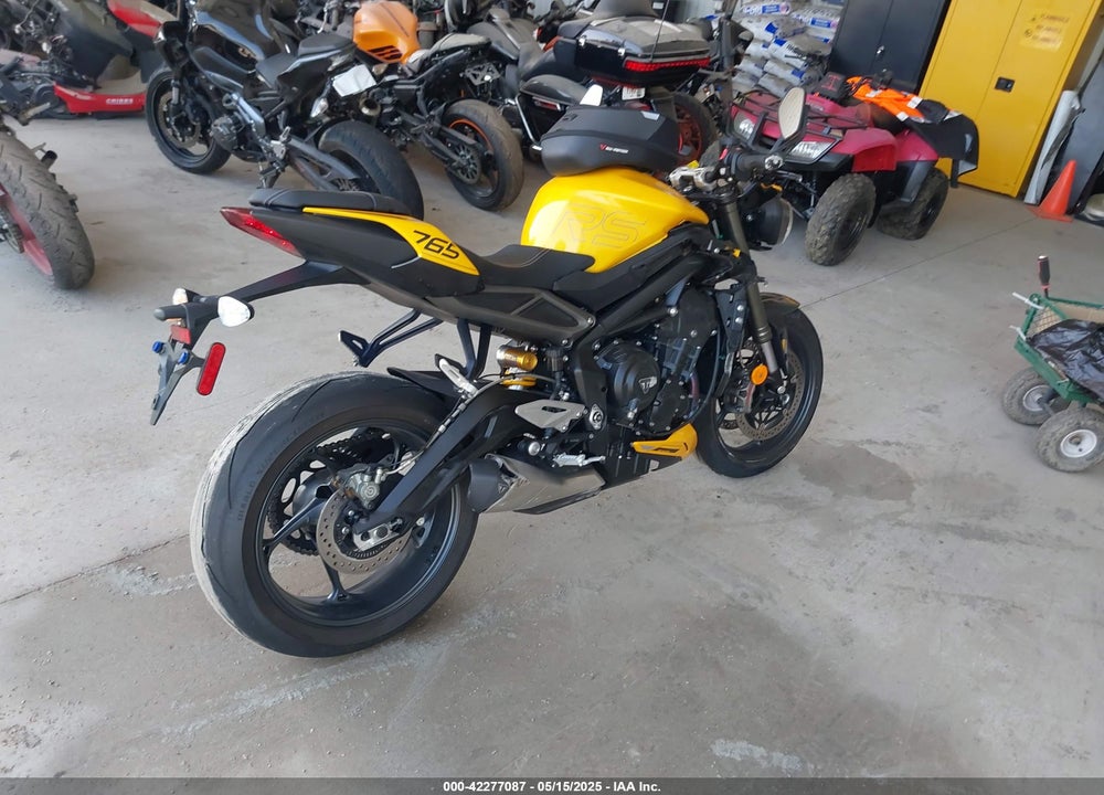 2024 TRIUMPH MOTORCYCLE STREET TRIPLE 765 RS VIN: SMTA614K9RTBK2098