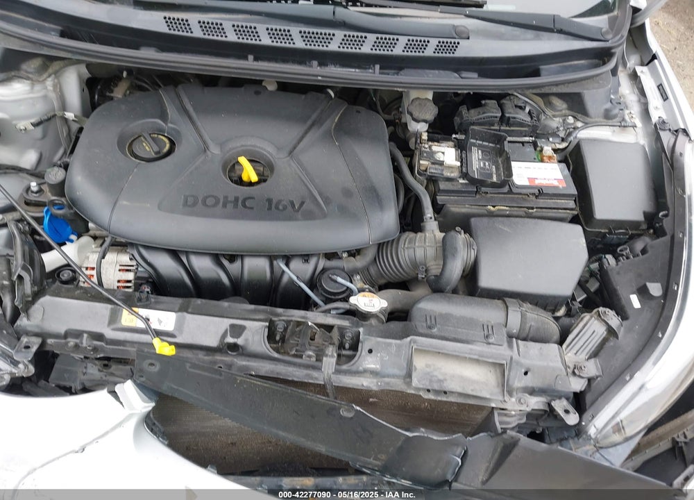 2014 HYUNDAI ELANTRA SE VIN: 5NPDH4AE7EH462402