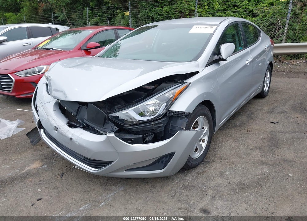 2014 HYUNDAI ELANTRA SE VIN: 5NPDH4AE7EH462402