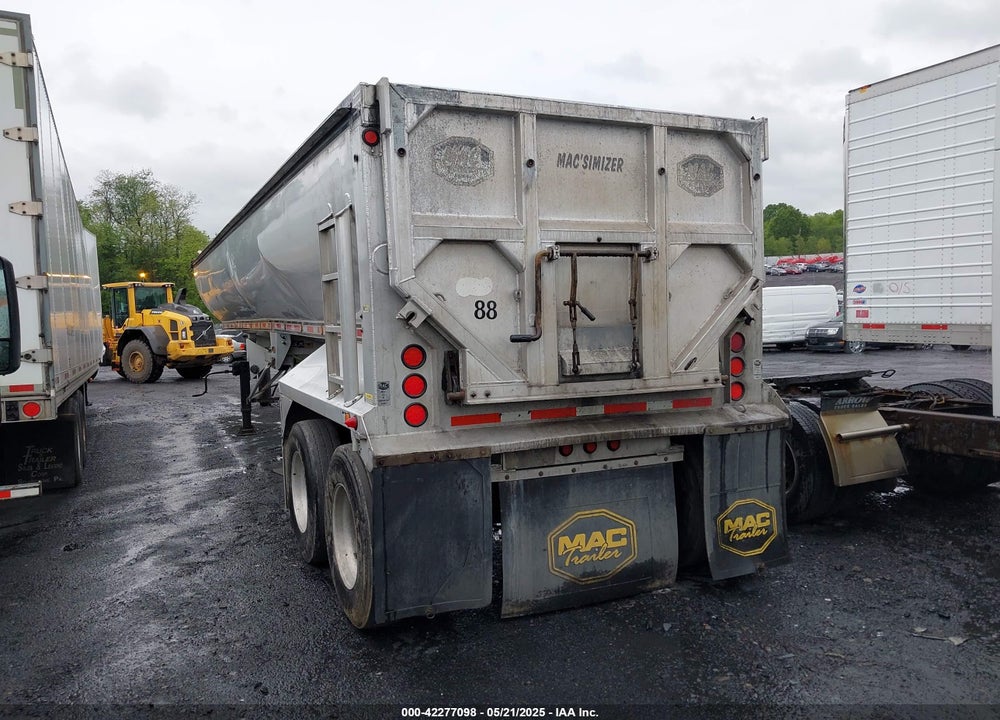 2008 MAC TRAILER MFG DUMP TRAILER VIN: 5MADN40238A015277