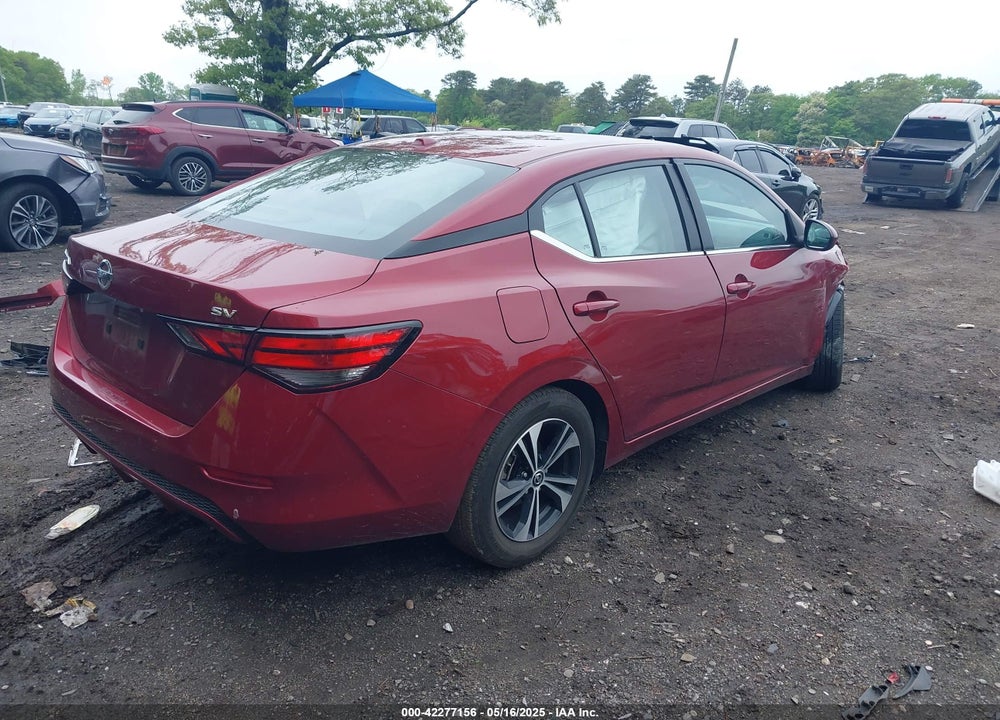 2023 NISSAN SENTRA SV XTRONIC CVT VIN: 3N1AB8CV9PY317198