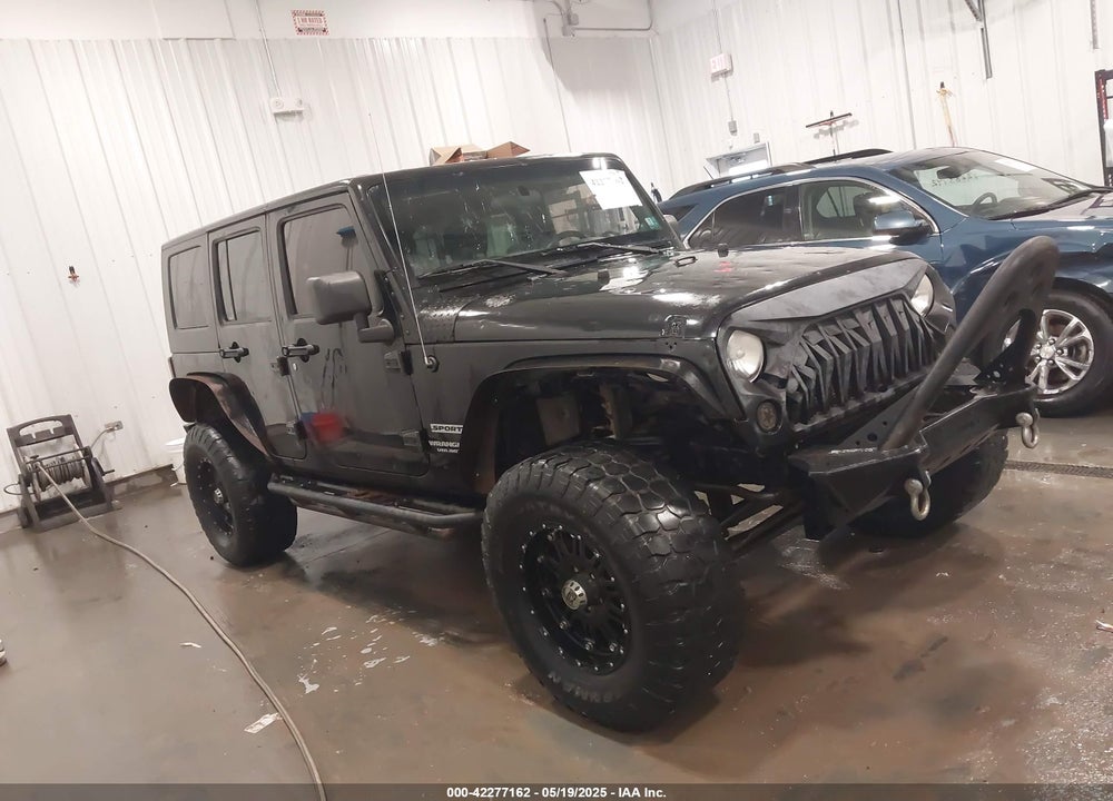 2010 JEEP WRANGLER UNLIMITED SPORT VIN: 1J4BA3H10AL121917
