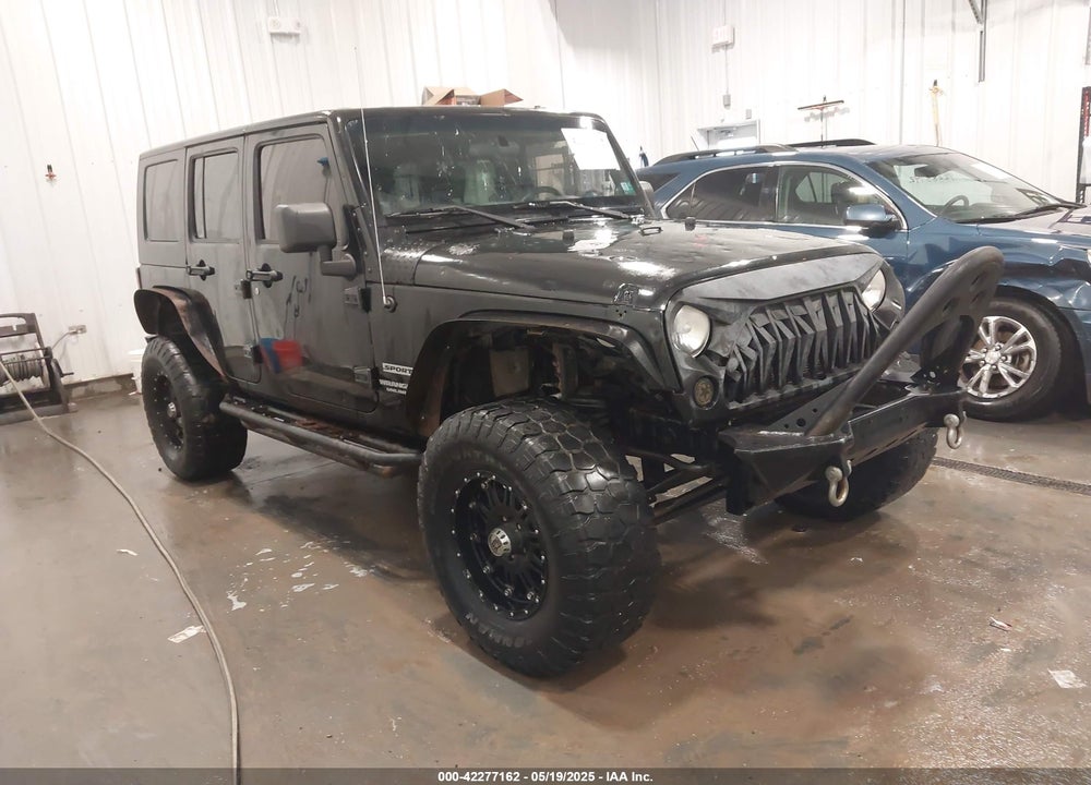 2010 JEEP WRANGLER UNLIMITED SPORT VIN: 1J4BA3H10AL121917