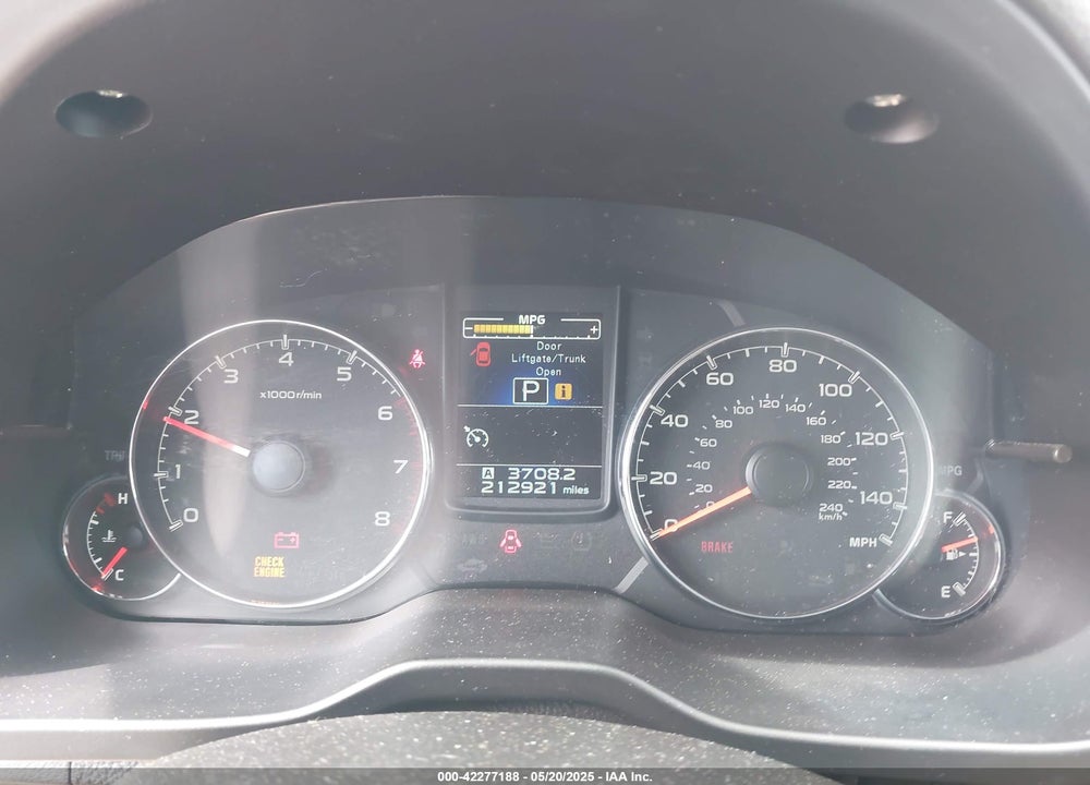 2014 SUBARU OUTBACK VIN: 4S4BRBLC9E3249429