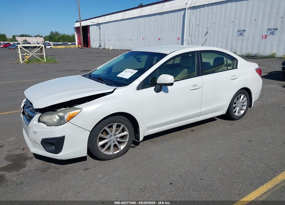 2013 SUBARU IMPREZA 2.0I PREMIUM VIN: JF1GJAC68DH004148