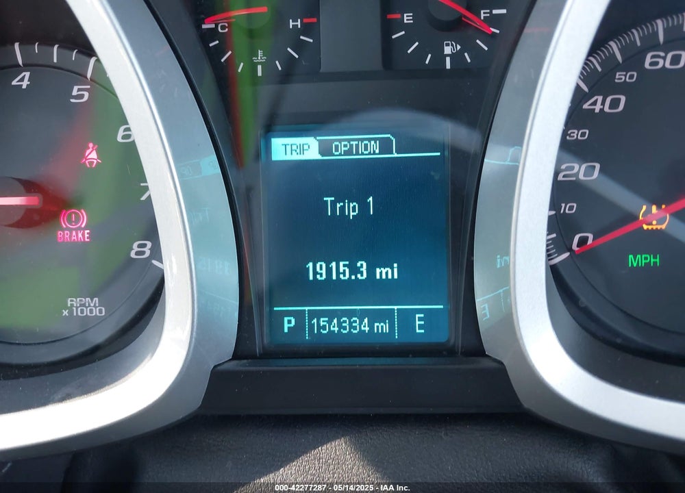 2013 CHEVROLET EQUINOX VIN: 2GNALBEK2D6261166