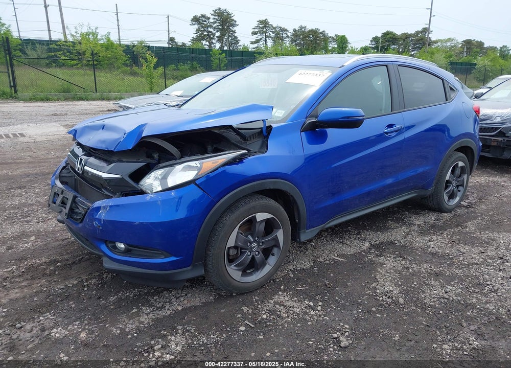 2018 HONDA HR-V EX-L VIN: 3CZRU6H77JM700784