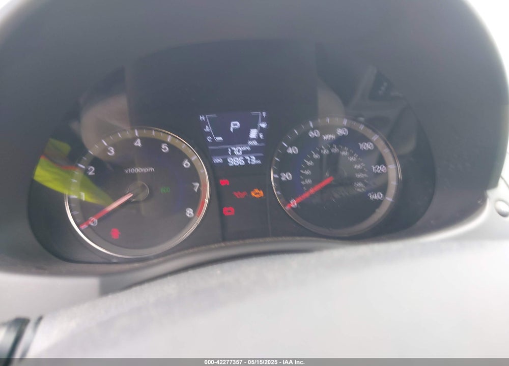 2013 HYUNDAI ACCENT VIN: KMHCU5AE3DU109006