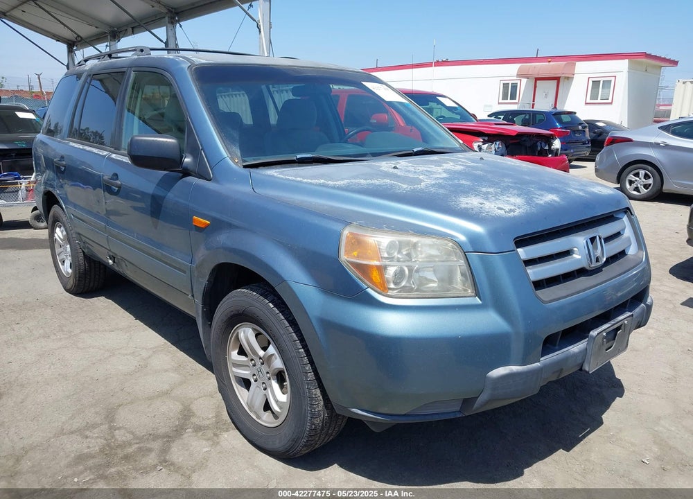 2007 HONDA PILOT LX VIN: 5FNYF28147B022881