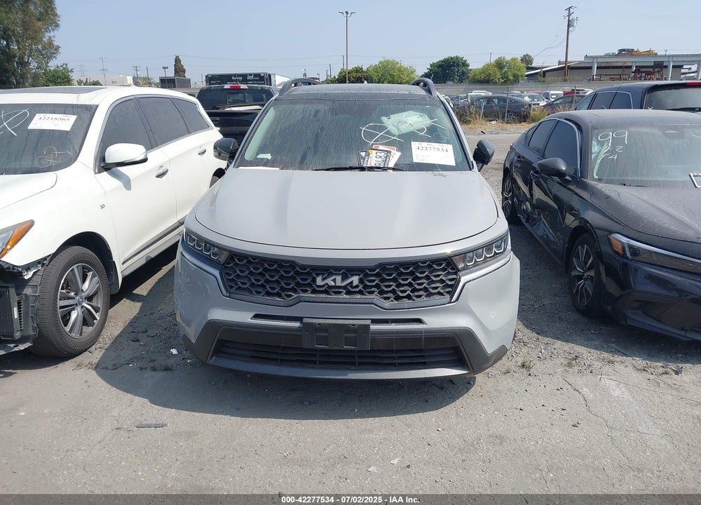 2022 KIA SORENTO X-LINE S VIN: 5XYRLDLC9NG147897