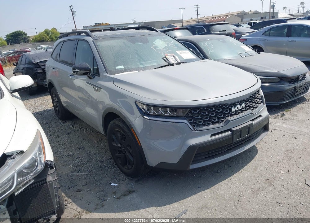 2022 KIA SORENTO X-LINE S VIN: 5XYRLDLC9NG147897