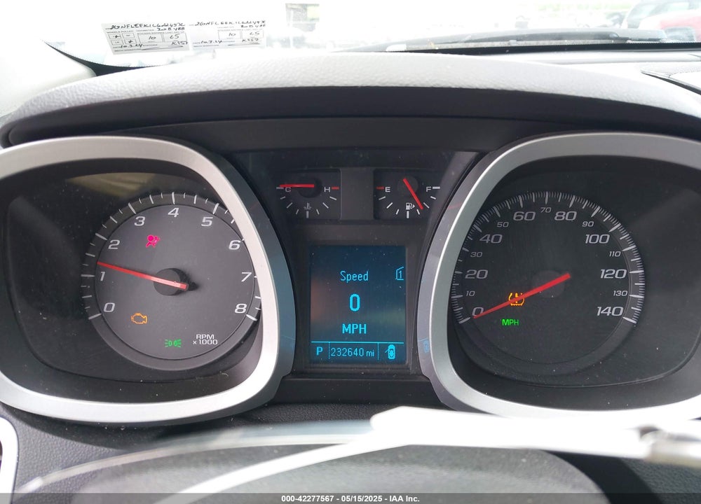 2012 CHEVROLET EQUINOX 1LT VIN: 2GNFLEEK1C6224972