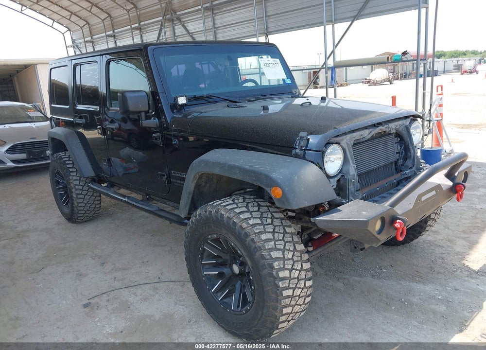 2017 JEEP WRANGLER UNLIMITED SPORT 4X4 VIN: 1C4BJWDG5HL508796