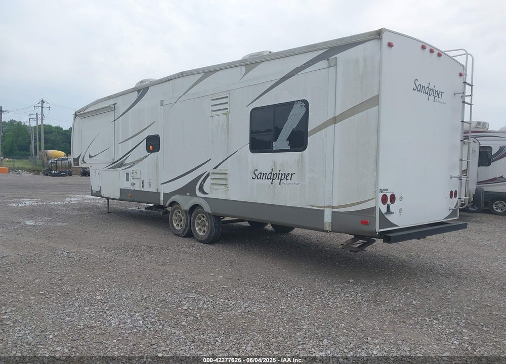 2008 FOREST RIVER SANDPIP 345 RET VIN: 4X4FSAK299J023564