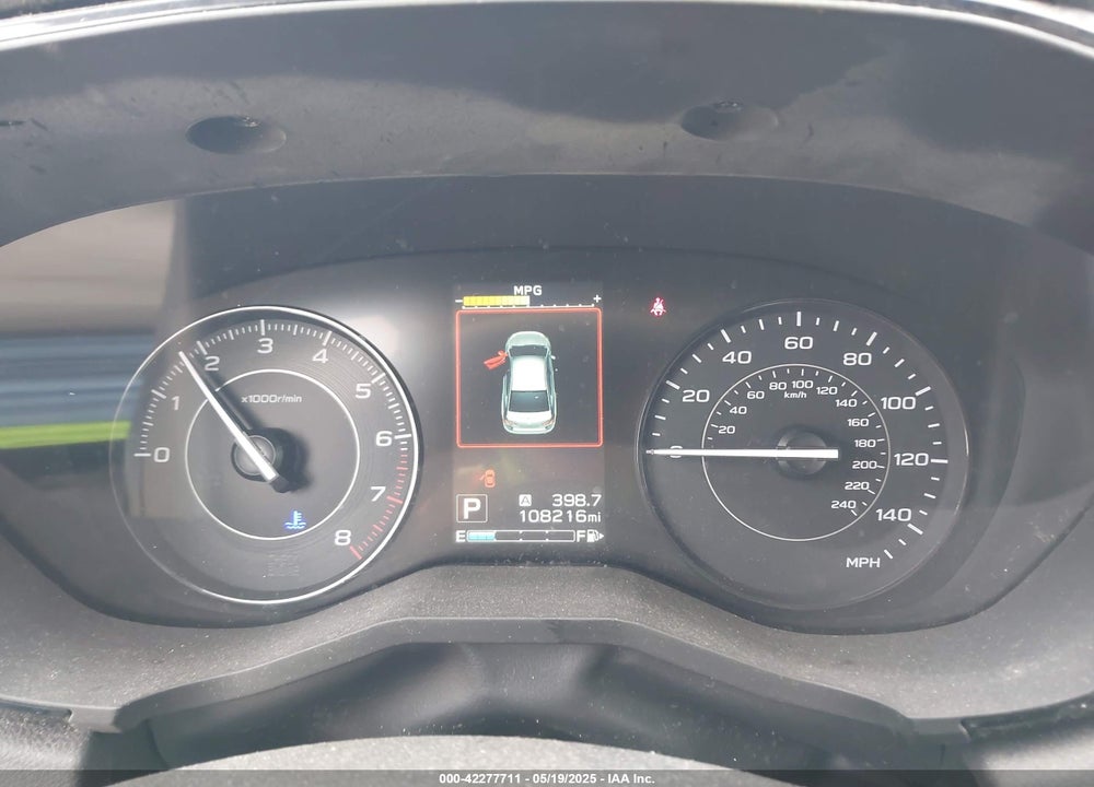 2021 SUBARU IMPREZA VIN: 4S3GTAB60M3700537