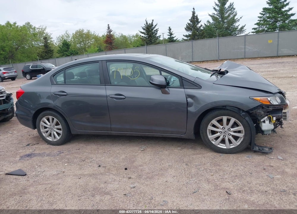 2012 HONDA CIVIC VIN: 19XFB2F97CE023339