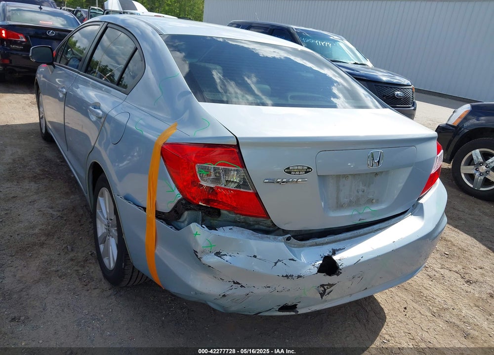 2012 HONDA CIVIC EX VIN: 2HGFB2F89CH533057