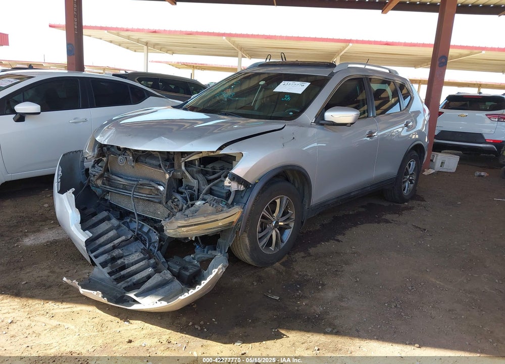 2015 NISSAN ROGUE SV VIN: 5N1AT2MV6FC807963