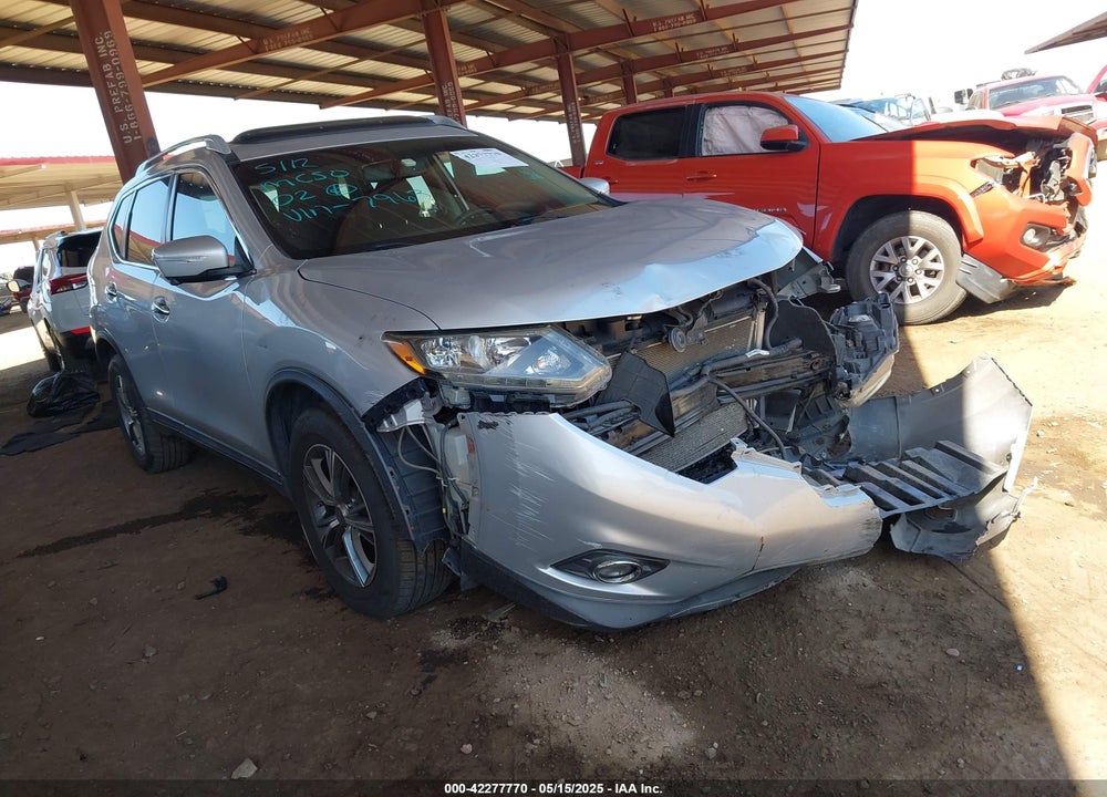 2015 NISSAN ROGUE SV VIN: 5N1AT2MV6FC807963