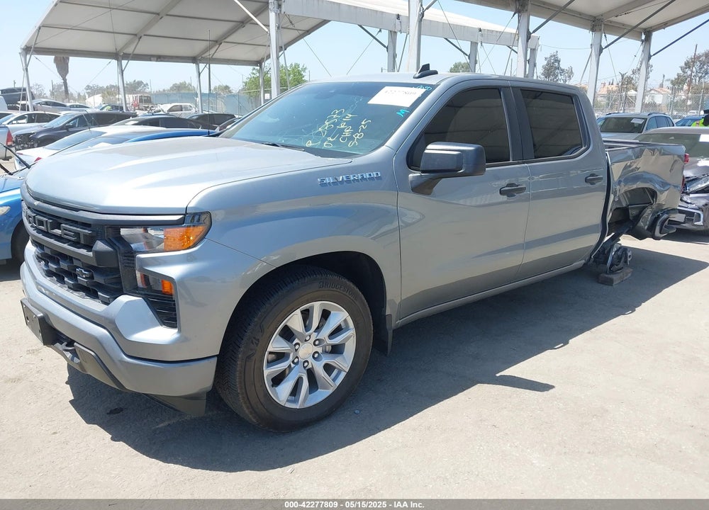 2024 CHEVROLET SILVERADO 1500 2WD SHORT BED CUSTOM VIN: 3GCPABEK9RG145015
