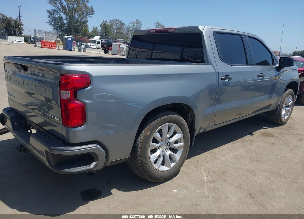 2024 CHEVROLET SILVERADO 1500 2WD SHORT BED CUSTOM VIN: 3GCPABEK9RG145015