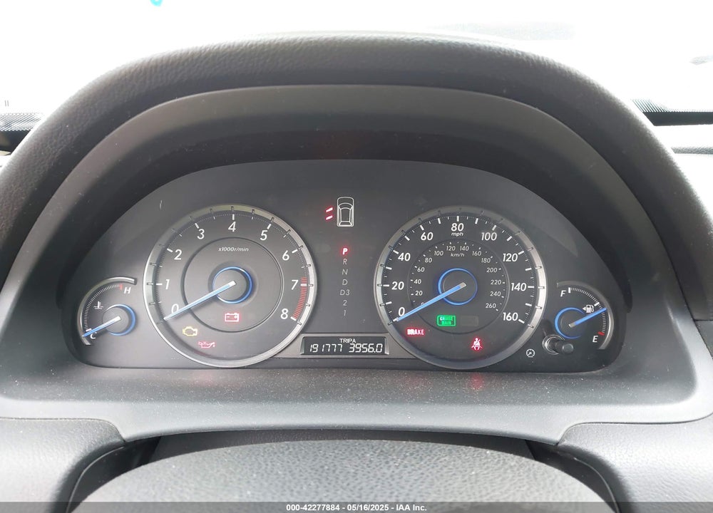 2012 HONDA CROSSTOUR EX-L VIN: 5J6TF1H55CL005080