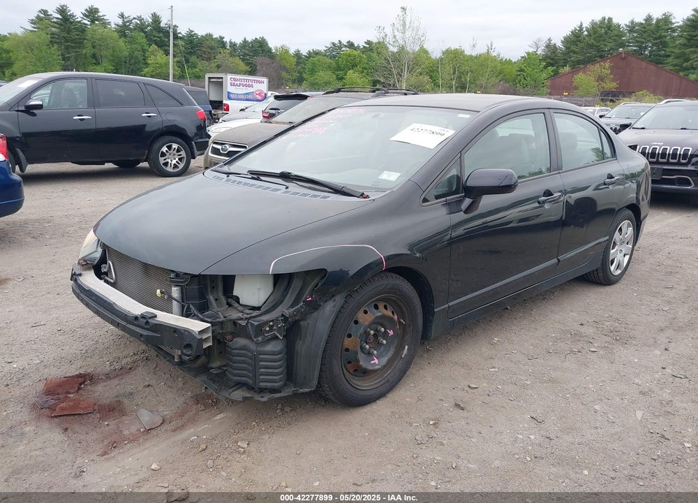 2008 HONDA CIVIC LX VIN: 2HGFA16518H311882