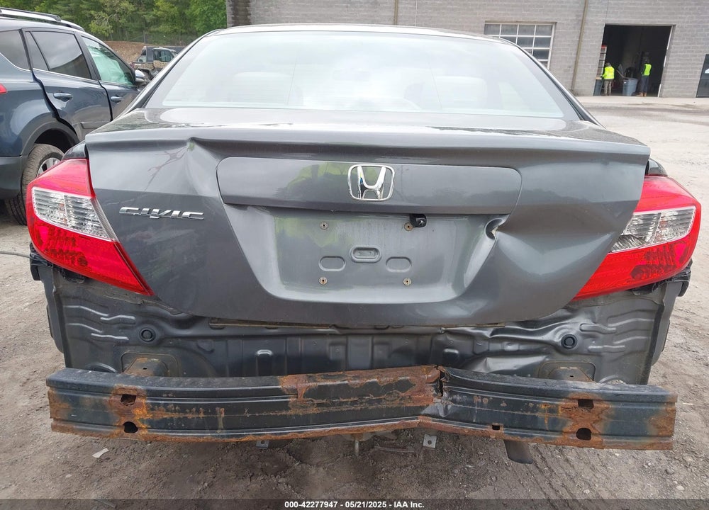 2012 HONDA CIVIC LX VIN: 19XFB2F50CE372209