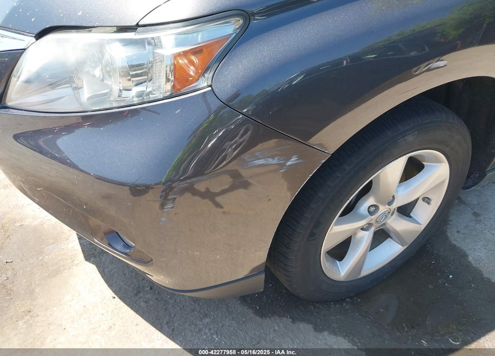2010 LEXUS RX 350 VIN: 2T2BK1BA9AC026095