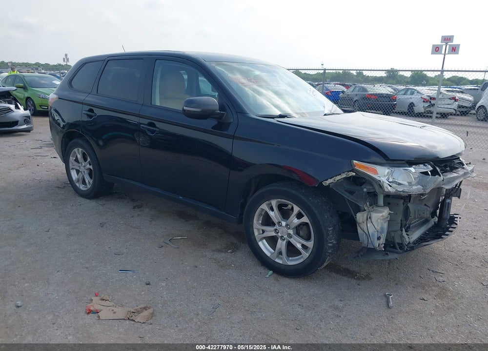 2014 MITSUBISHI OUTLANDER SE VIN: JA4AD3A34EZ011406