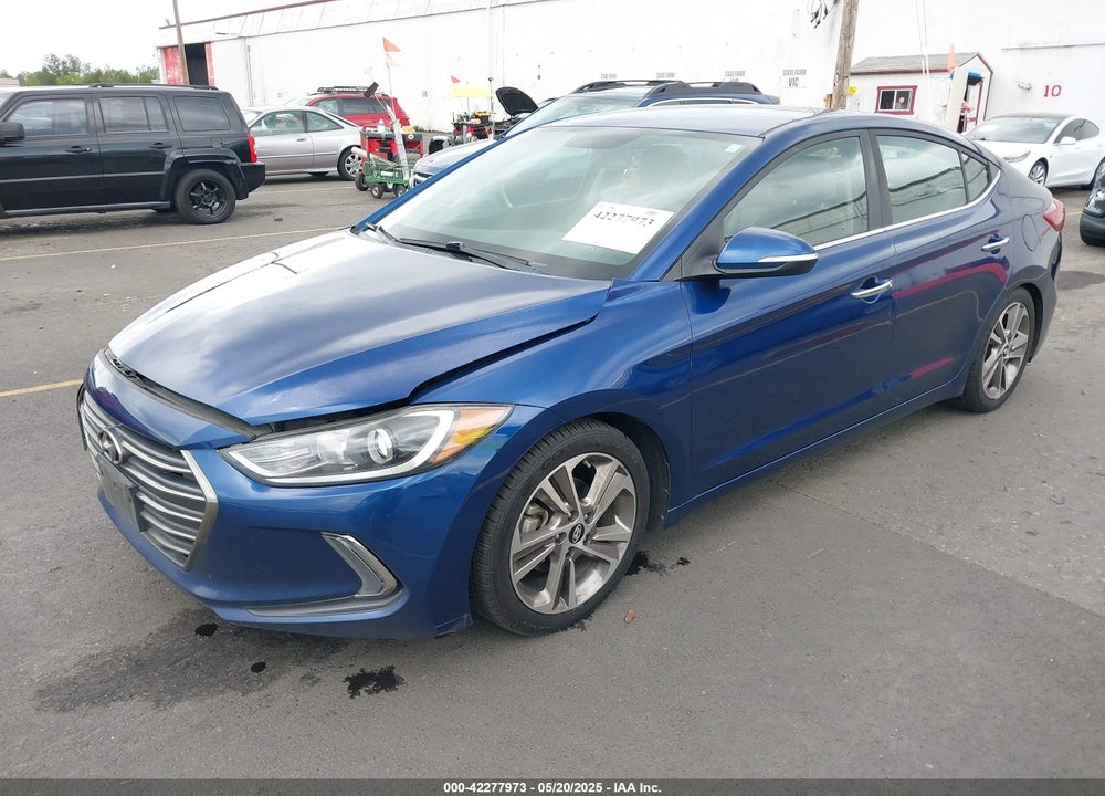 2017 HYUNDAI ELANTRA VIN: 5NPD84LF6HH041555