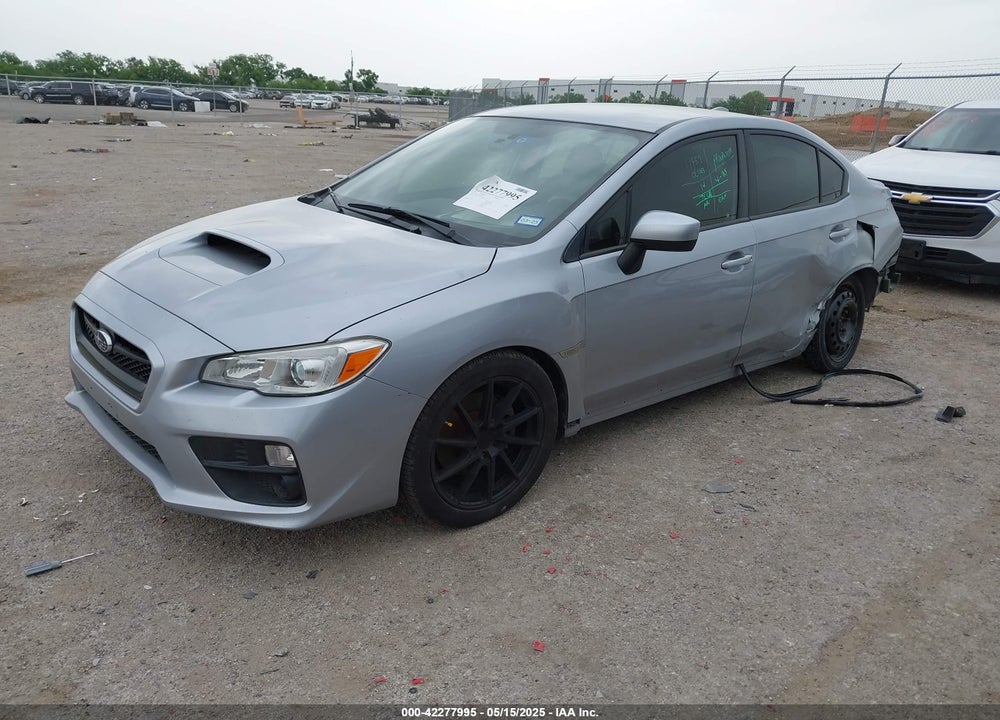 2017 SUBARU WRX VIN: JF1VA1B66H9827427