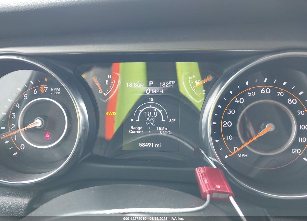 2023 JEEP GLADIATOR VIN: 1C6HJTAG8PL522548