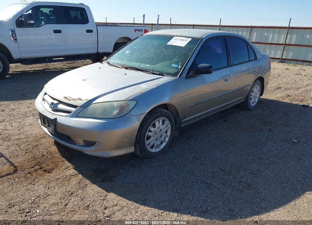 2004 HONDA CIVIC LX VIN: 2HGES16594H643345