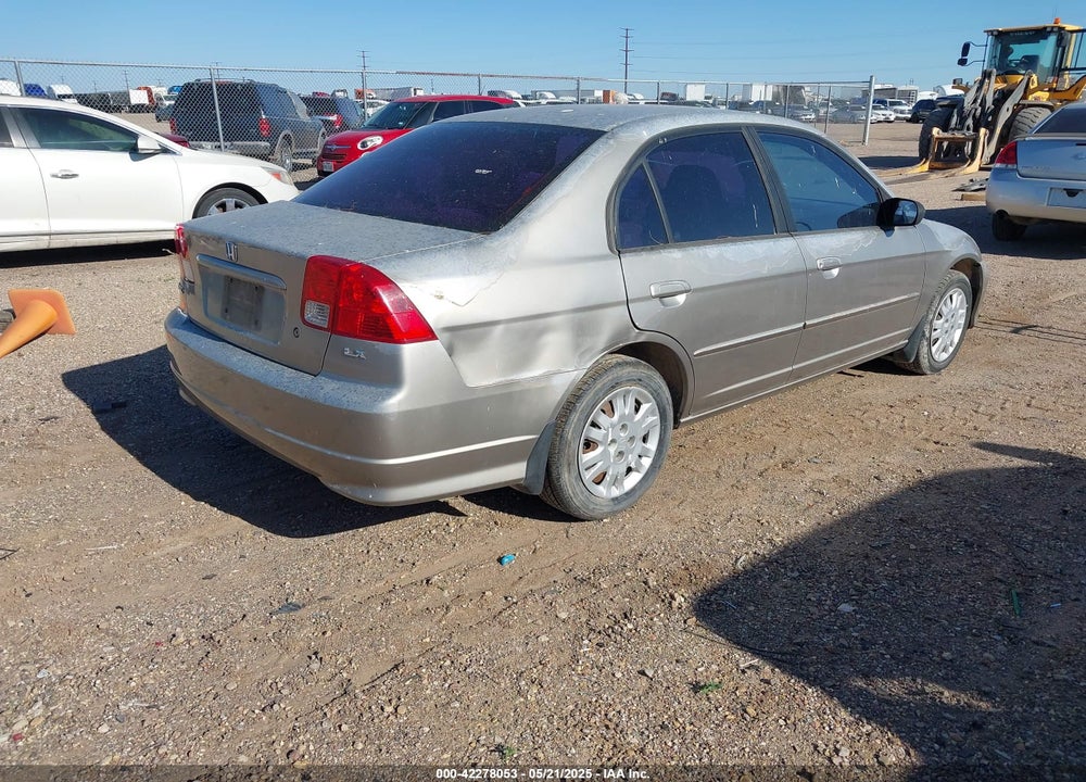 2004 HONDA CIVIC LX VIN: 2HGES16594H643345