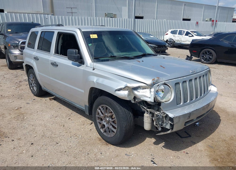 2008 JEEP PATRIOT SPORT VIN: 1J8FT28088D796513