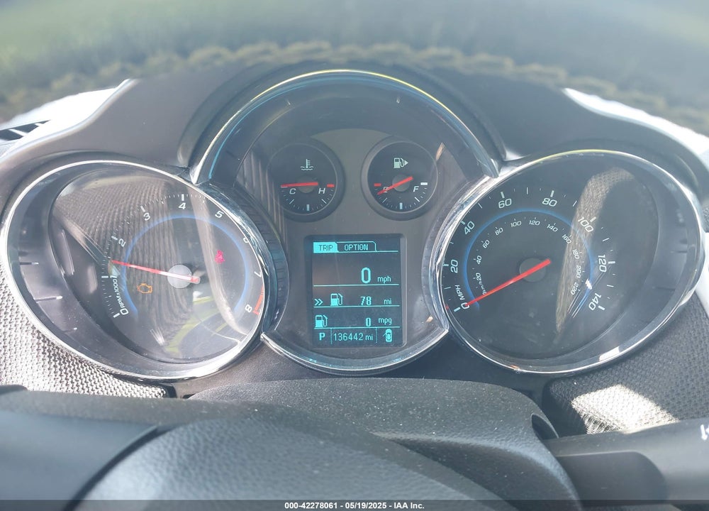 2014 CHEVROLET CRUZE VIN: 1G1PE5SB6E7122624